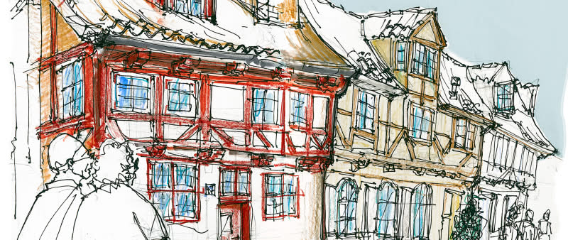 Urban Sketching - Alltagsszenen einfach sketchen