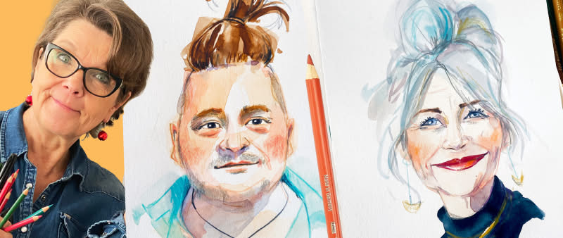 Kompaktkurs: Geheimnisse fürs Portrait-Sketchen